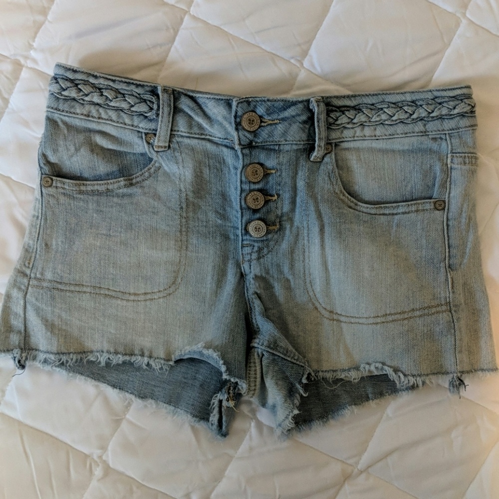 Altar'd State frayed denim shorts